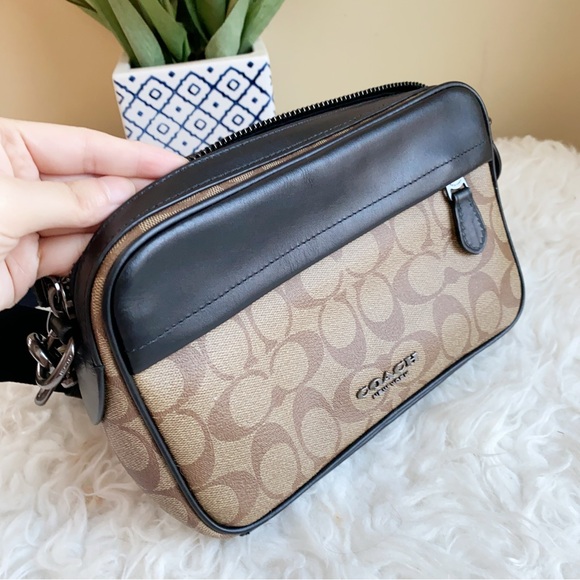 Coach GRAHAM CROSSBODY IN SIGNATURE CANVAS - Picture 3 of 10